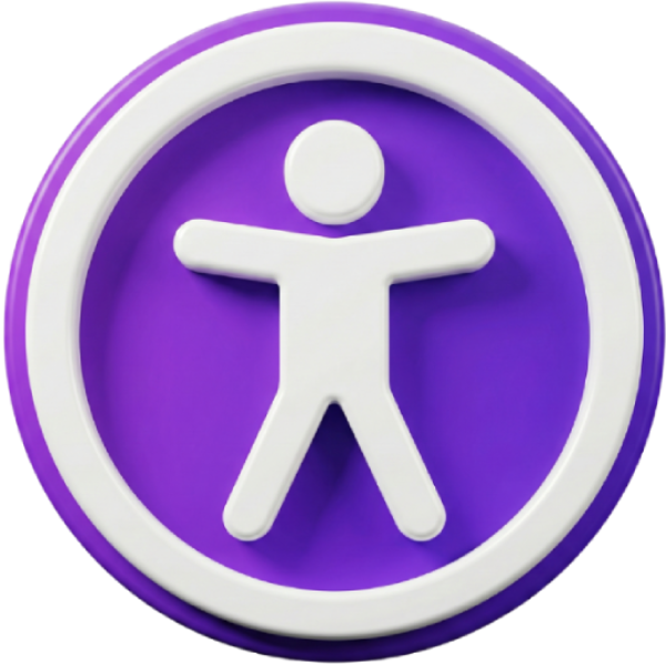 Accessibility widget icon