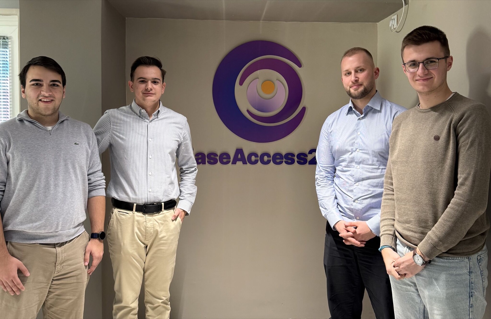 EaseAccess24 team with visitors at the SMCC collaboration meeting in Skopje.